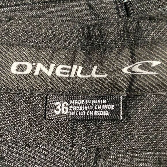 O’NEILL Walk Shorts Men’s 36 Black 10” Lightweight Casual 2-Way Stretch NWT - Picture 7 of 9